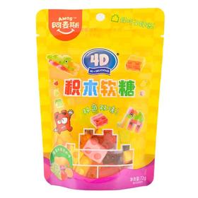 阿麦斯软糖混合水果牛奶味72g