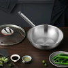 【小家电】Revere不锈钢炒锅30cm少油烟无涂层 物理不粘 不挑炉灶RWU-B1130/YK HF 商品缩略图3