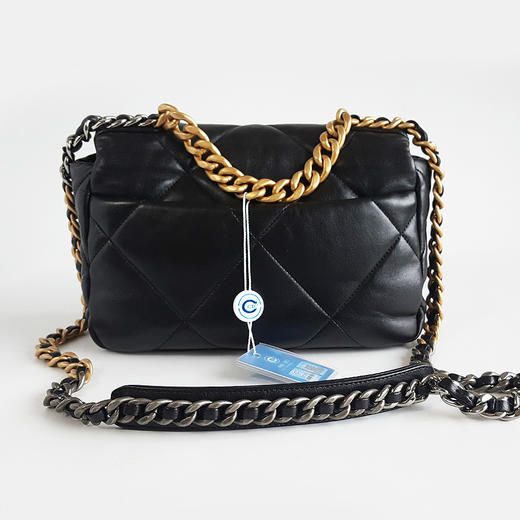 【98新】CHANEL香奈儿19BagAS1160 B04852 94305小号黑金19bag链条包单肩包女士260924NJS06 现售价：31500 商品图4