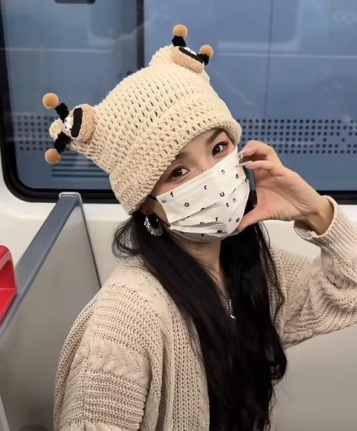 <曾小咸推荐>  可爱公仔毛线帽 商品图0