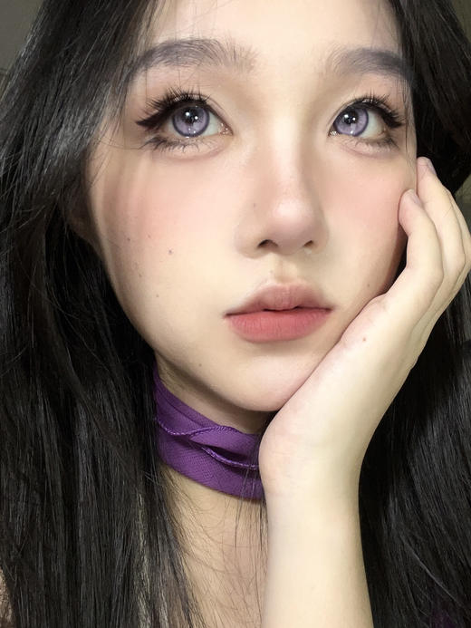 Kaylens月抛 · 多洛塔紫&甜橙柠棕&漫夜幻蓝&莱茵梦绿｜ 14.5mm白狮参考着色待测   月抛 商品图3