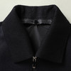 【领子可拆卸】【绵羊毛】【新款DWP】大依优型品质翻领绵羊毛呢大衣外套棒球领商务夹克男宽松加肥加大码上衣胖子休闲 商品缩略图4