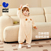 迷你巴拉冬季新款绗棉连体衣宝宝亲肤保暖棉感打底爬服 商品缩略图1