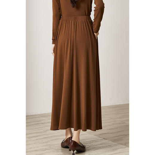 剩S/M/XL/XXL 【律动针织裙】米思阳2026春季新款针织裙子舒适软糯百搭显瘦半身裙3928 商品图2