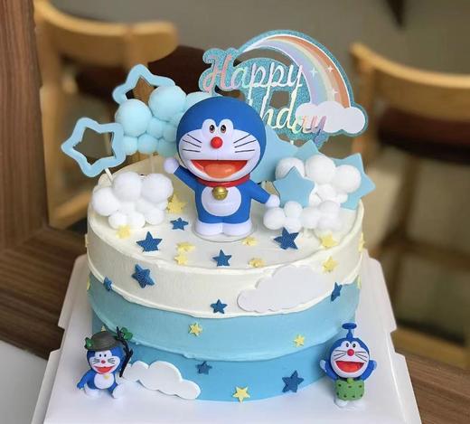 新款哆啦A梦   机器猫叮当猫生日蛋糕 商品图0