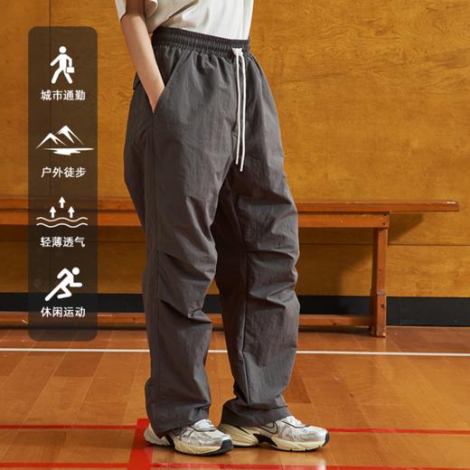 LUSHISI「凉感轻盈」户外伞兵长裤直筒宽松透气舒适薄款运动裤子 商品图3