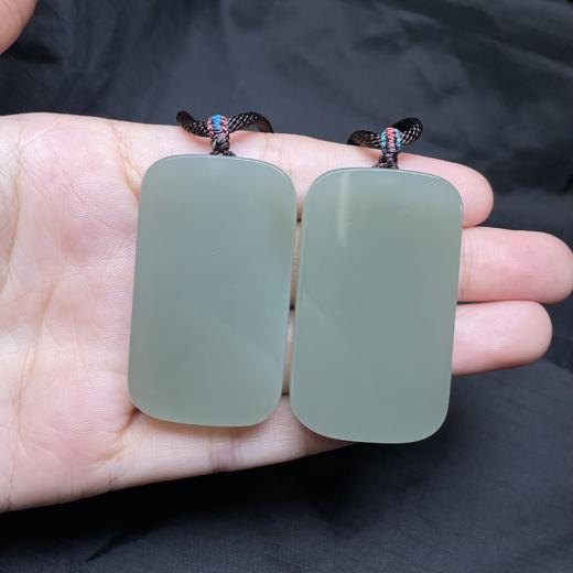 和田玉无事牌吊坠约27*47mm 商品图0