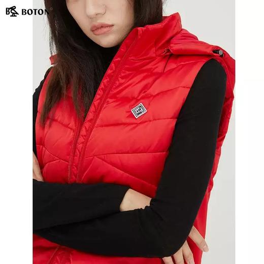 波顿轻薄羽绒背心马甲年冬季女潮流白鸭绒外穿马夹外套LC720321 商品图4