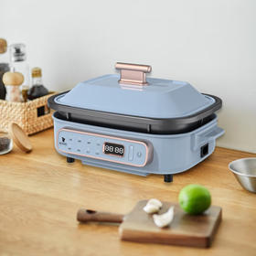 【小家电】REVERE家用5L多功能料理锅RES-HG1305A/YK HF