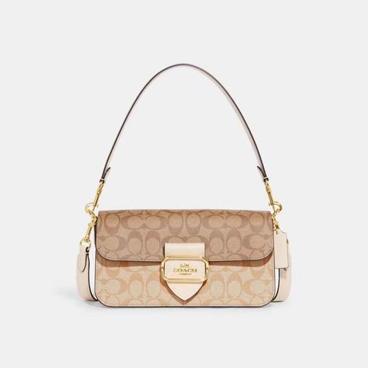 【中检鉴定】【专柜版】COACH蔻驰女士经典 N/S迷你托特通勤斜挎包 HARLEY 23号单肩包斜挎包复古新潮 单肩包斜挎包 商品图5