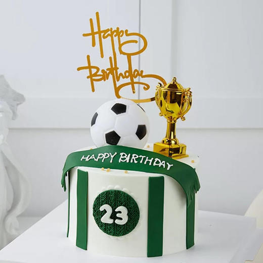 足球蛋糕（备注数字） 商品图0