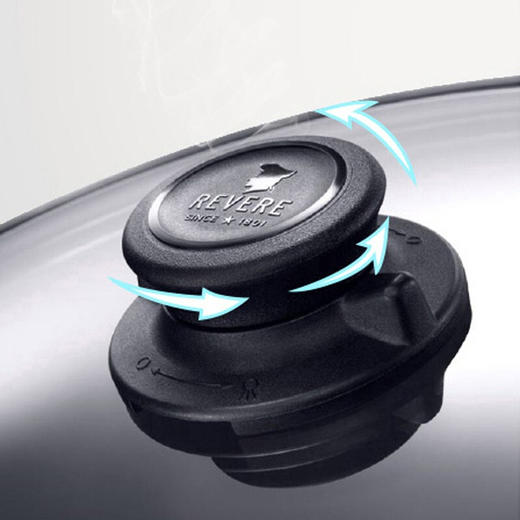 【小家电】Revere 蓝宝石带盖不粘锅中华汤锅套组汤锅炒锅煎盘RWS-WKFPSUP/HC HF 商品图5