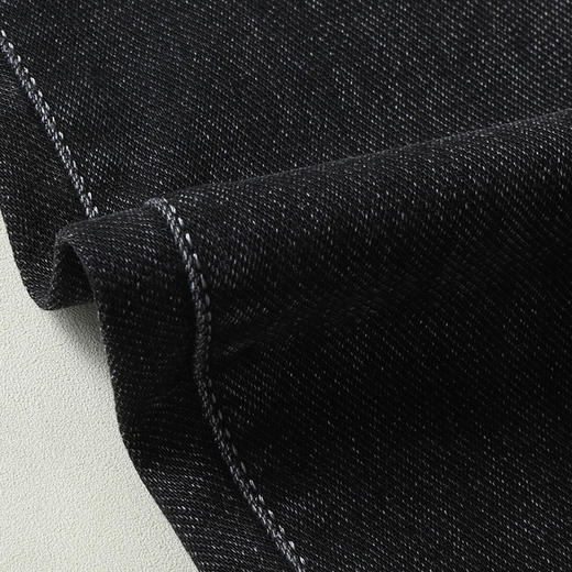 【新款DWP】大依优型大码牛仔裤直筒棉质长裤男舒适弹力休闲商务简约百搭加肥加大男装裤子 商品图6