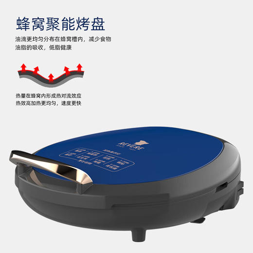 【小家电】REVERE悬浮式电饼铛RES-JK30Y01/PC HF 商品图1