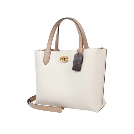 【中检鉴定】【专柜版】COACH蔻驰女士经典 N/S迷你托特通勤斜挎包 HARLEY 23号单肩包斜挎包复古新潮 单肩包斜挎包 商品图4