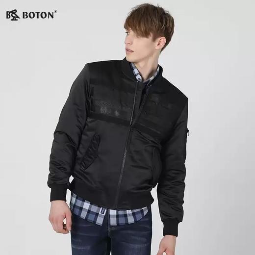 波顿男士棉衣外套年冬季棉袄子长袖短棉服夹克休闲上衣MJ851518 商品图5
