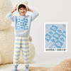 巴拉巴拉宝宝睡衣套装冬季加厚半边绒男女童家居服加绒保暖可外出 商品缩略图3