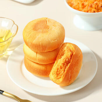 味滋源 肉松饼500g整箱 营养早餐蛋糕面包休闲零食网红点心 商品图0