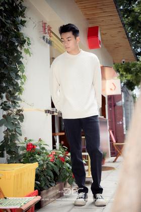 442564270肌理圆领卫衣