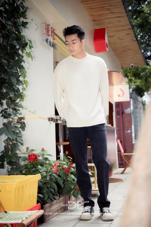 442564270肌理圆领卫衣 商品图0