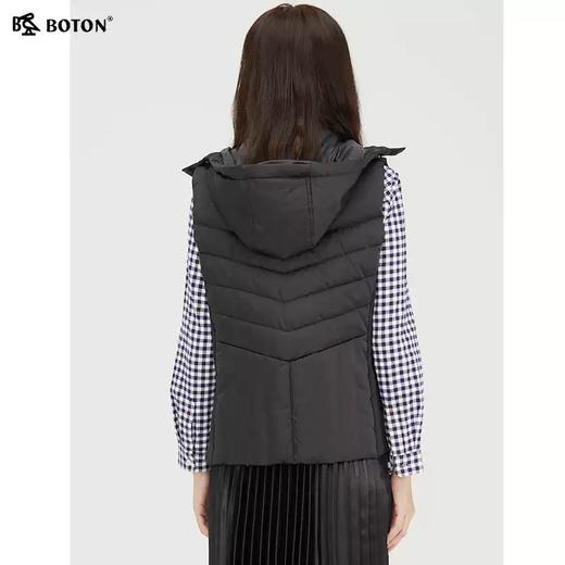 波顿女士冬季羽绒马甲女棉背心外搭女士坎肩秋大码潮LC725321 商品图2