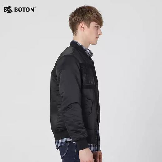 波顿男士棉衣外套年冬季棉袄子长袖短棉服夹克休闲上衣MJ851518 商品图2