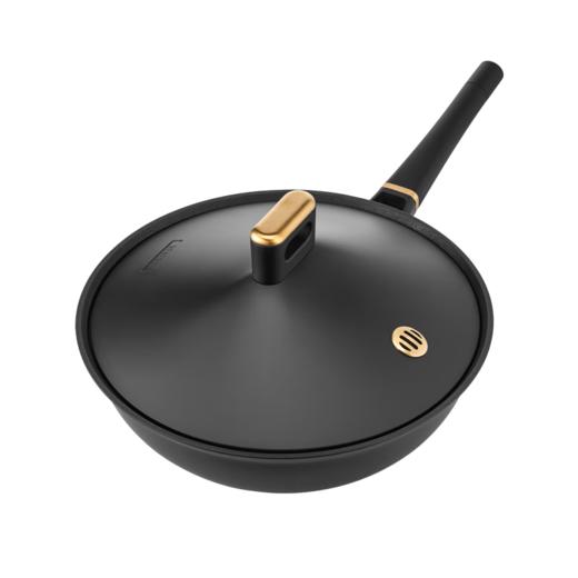 【小家电】Revere 宫宴系列30cm不粘炒锅铝合金不粘锅少油烟烹饪锅具不挑灶具WS-GT30C/YK HF 商品图5