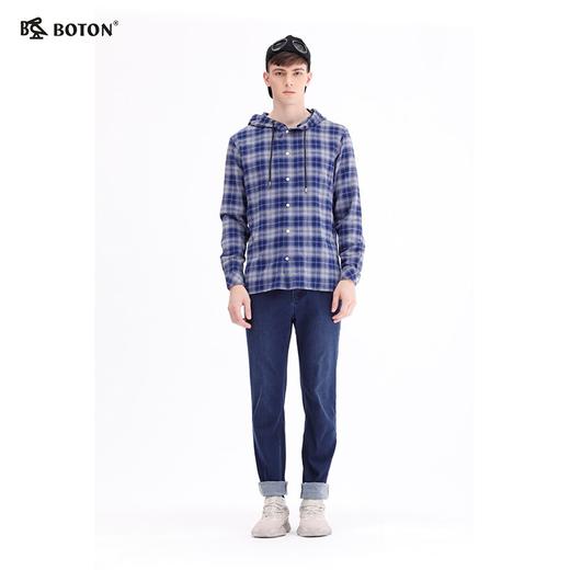 波顿男士弯袋牛仔裤(修身版)ME217519 商品图3