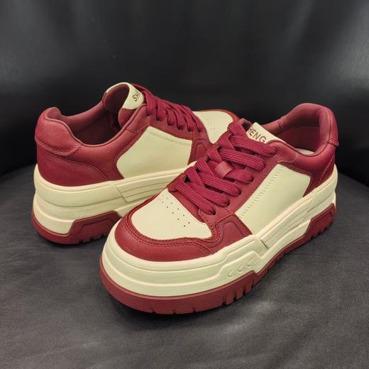 LFGJ凌介女鞋  14699  时尚百搭厚底板鞋 商品图2