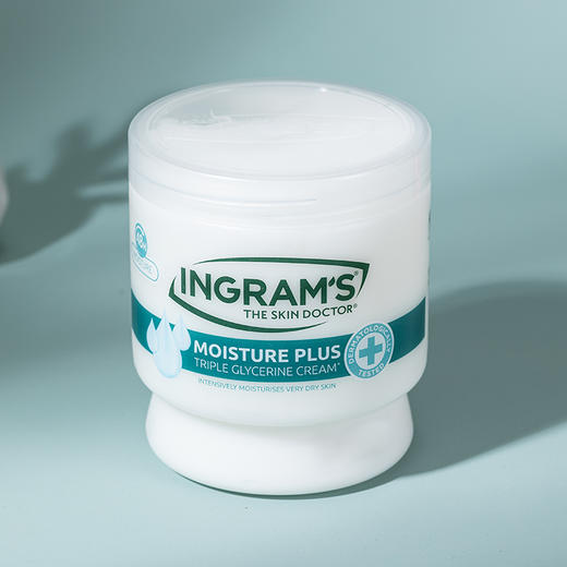 【买就赠乳霜棒+品牌定制女款潮袜1双】Ingram's 英格莱恩乳木果维他命E保湿乳霜&经典水润保湿乳霜 商品图10