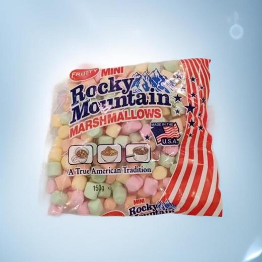 落基山迷你水果味棉花糖 150g/袋 商品图0