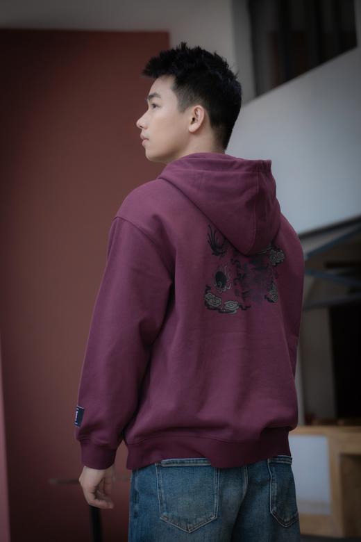 43376583复古新中式帽衫卫衣 商品图3