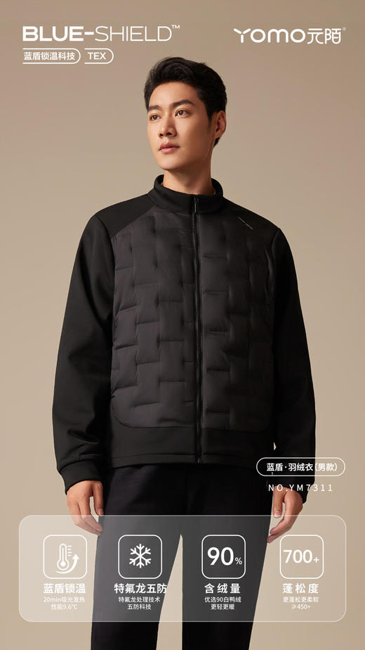 兄华羽绒男女外套棉服 商品图3