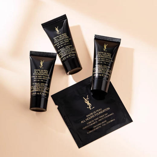 【专柜小样】法国 YSL圣罗兰 新款恒久超薄雾面粉底液 5ml (油皮首选) 商品图4