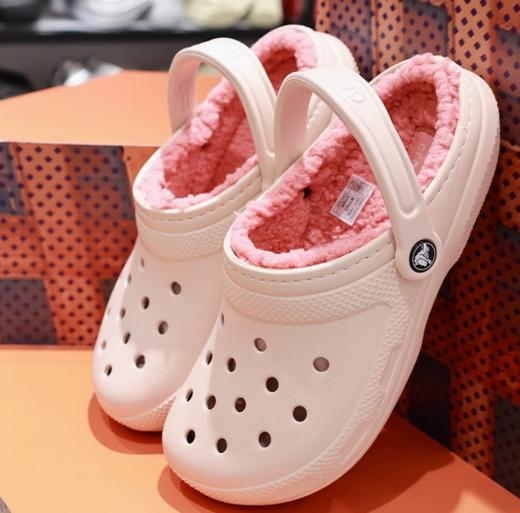 CROCS 石英粉 经典暖棉Clog 203591 -6UR 商品图0