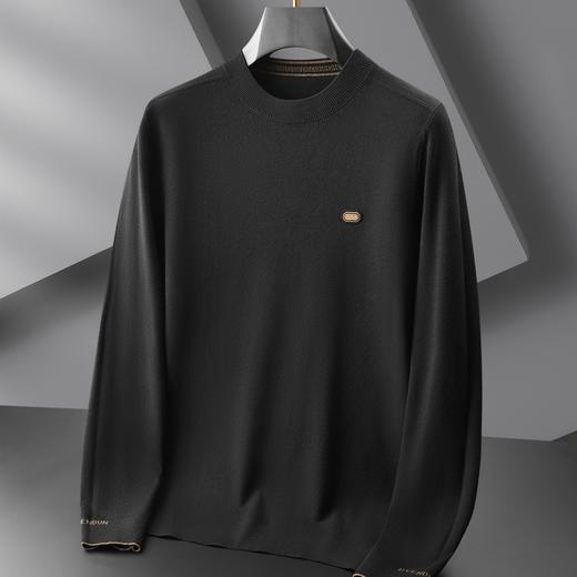 【新款DBJ】大依优型大码毛衣针织衫毛衫休闲加肥加大男士胖子大码内搭上衣打底衫 商品图2