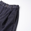 ROMI STUDIO“原味丹宁”100长绒竹节棉绳染洗水阔腿牛仔裤431XS107 商品缩略图3