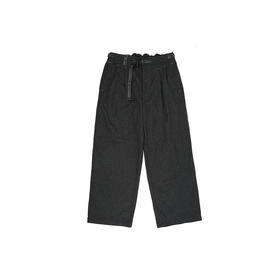 and wander REWOOL tweed wide pants 再生羊毛混纺阔腿裤