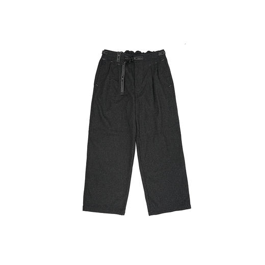 and wander REWOOL tweed wide pants 再生羊毛混纺阔腿裤 商品图0