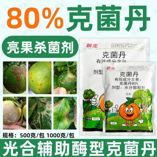 碧定80%克菌丹升级版柑橘果树砂皮病树脂病靓亮果专用杀菌剂正品 商品图2