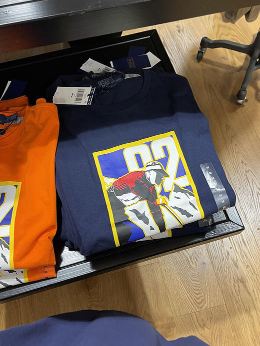 POLO RALPH LAUREN  男士纯棉*版型夏季透气印花圆领短袖T恤 商品图2