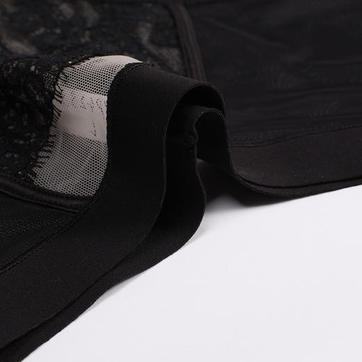 都市丽人内裤宽版包覆平角裤蕾丝+网布女士内裤YPT2S8 商品图5