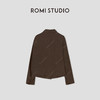 ROMI STUDIO“棕标甄选” 莱赛尔棉混纺砂洗雾面西装外套 441WL007 商品缩略图1