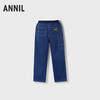 男女童加绒牛仔夹裤冬季新款安奈儿童装实体店同款AM446813 商品缩略图1