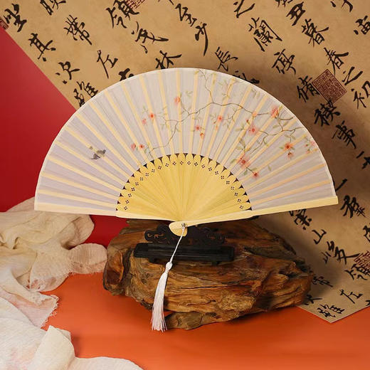 苏城纪换购襦裙头饰&折扇&刺绣斜挎包 商品图6