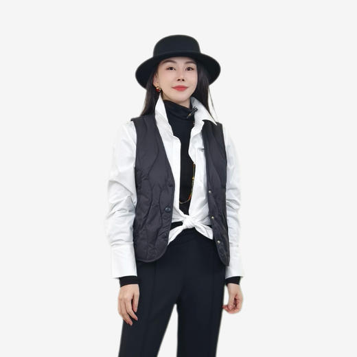ZR0010【宫本】羽绒短款马甲轻薄小众内搭秋冬内胆 商品图3