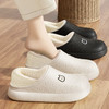 【包跟设计！行走更稳】踩屎感棉拖鞋女冬季外穿包跟情侣加绒保暖家居月子棉鞋男。ry 商品缩略图3