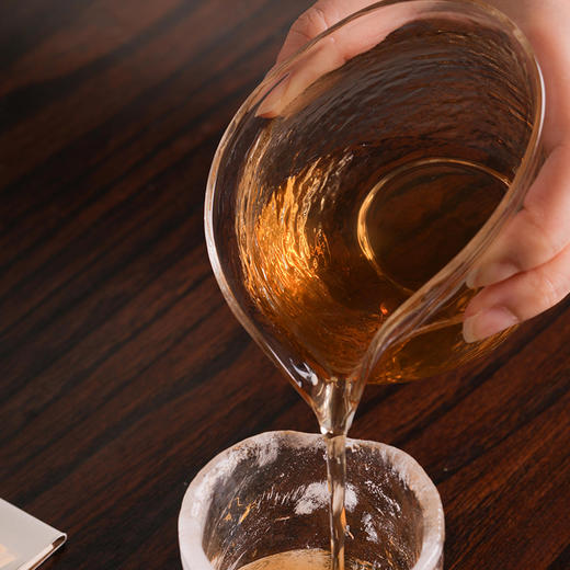 【稀雀】海螺锤纹玻璃公道杯 商品图4