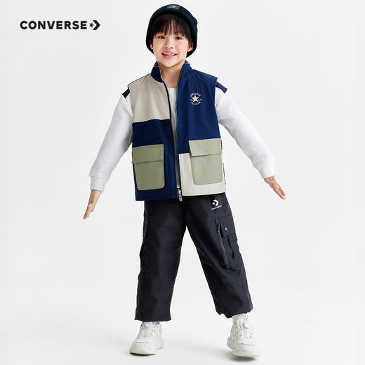 CONVERSE 匡威 冬 大童小童 儿童童装长裤 CNVN-WP-F007 商品图4