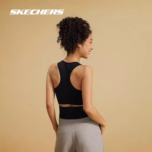 5折【自营】Skechers/斯凯奇  斯凯奇2024年夏季女士运动背心抗菌透气高弹修身舒适柔软 P224W131 商品图4